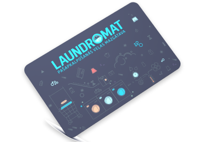Laundromat card